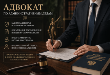 Адвокат по административным делам оказывает защиту клиента в суде по КоАП РФ